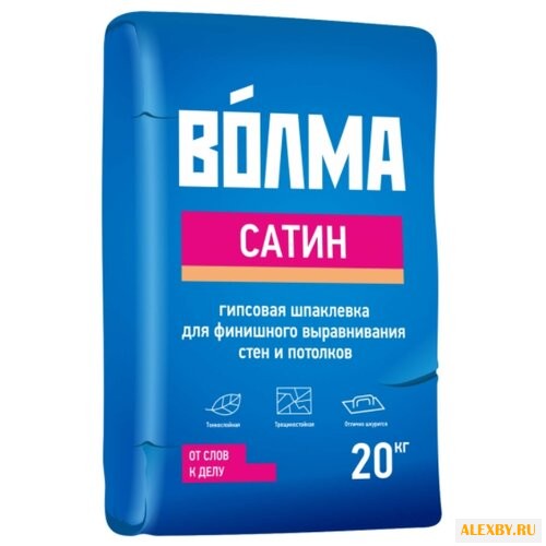 Шпатлевка Волма Сатин