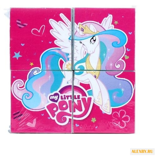 Кубики-пазлы Играем вместе My