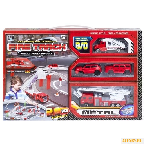 Трек Junfa toys Fire Track