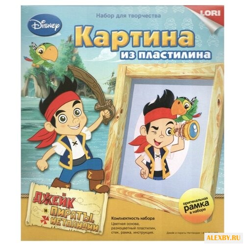 Пластилин LORI Картина из