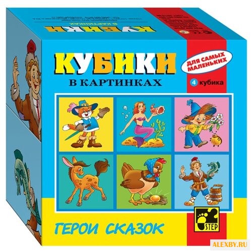 Кубики-пазлы Step puzzle Для