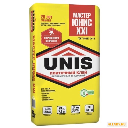 Клей Unis XXI 23 кг