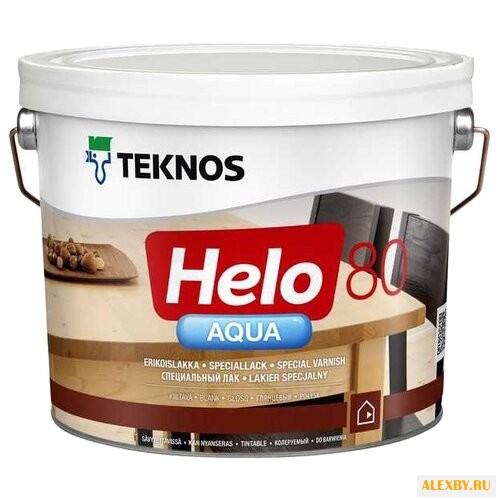 Лак TEKNOS Helo Aqua 80 2.7 л