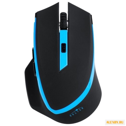 Мышь Oklick 630LW Black-Blue USB