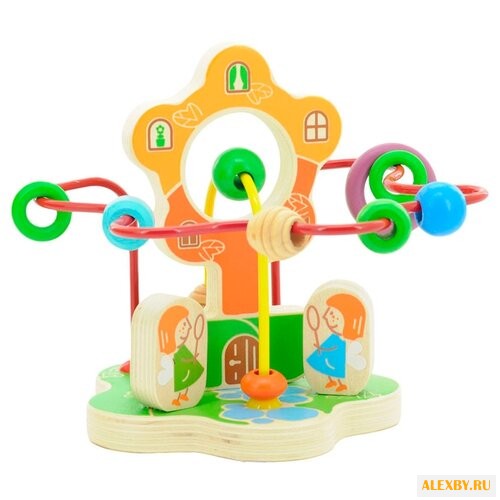 Лабиринт Игрушки из дерева Цветок