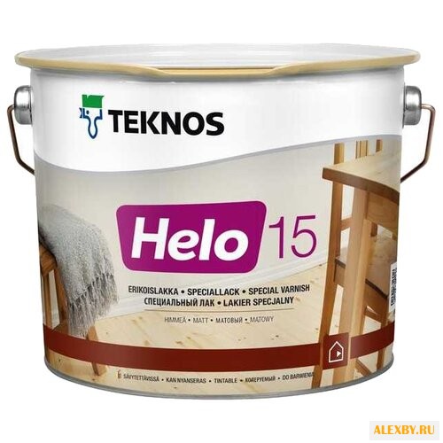 Лак TEKNOS Helo 15 9 л