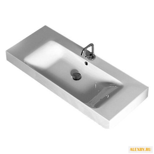 Раковина 100 см KERASAN Cento