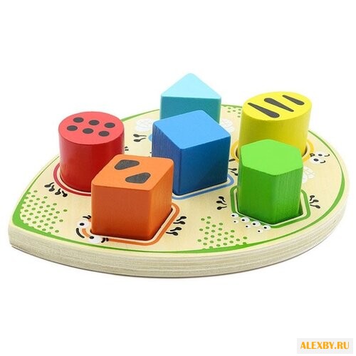 Сортер Игрушки из дерева Жучок