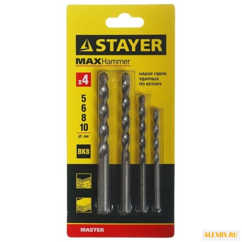 Набор сверл STAYER 29111-h4