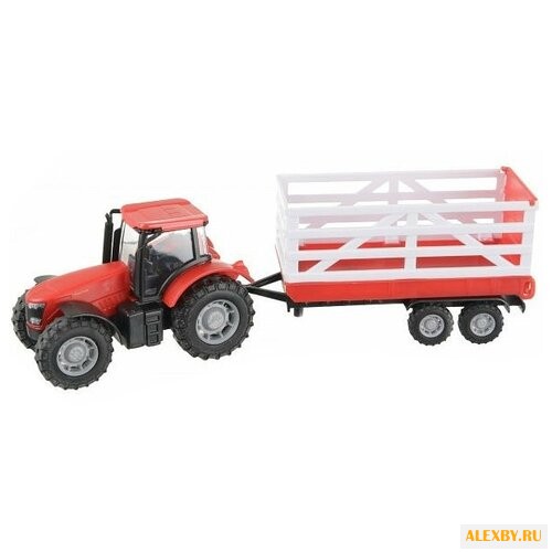 Трактор HTI с прицепом