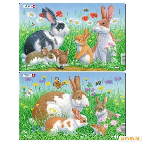 Рамка-вкладыш Larsen Кролики в