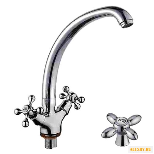 Двухрычажный смеситель для