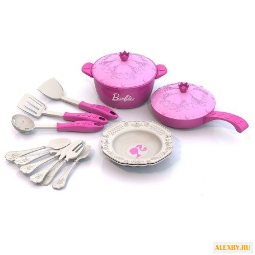 Набор посуды Нордпласт Барби 634