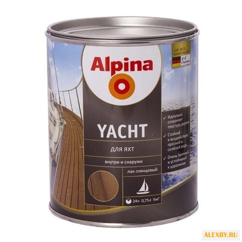 Лак Alpina Yacht 0.75 л