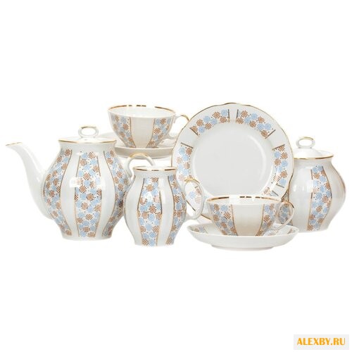 Чайный сервиз Дулёвский фарфор