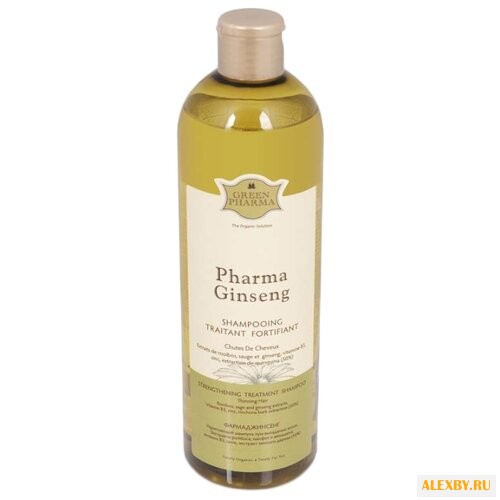 GreenPharma шампунь Ginseng