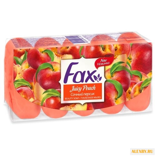 Мыло кусковое Fax Cочный персик