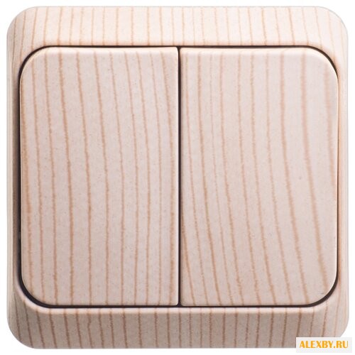 Выключатель 2х1-полюсный