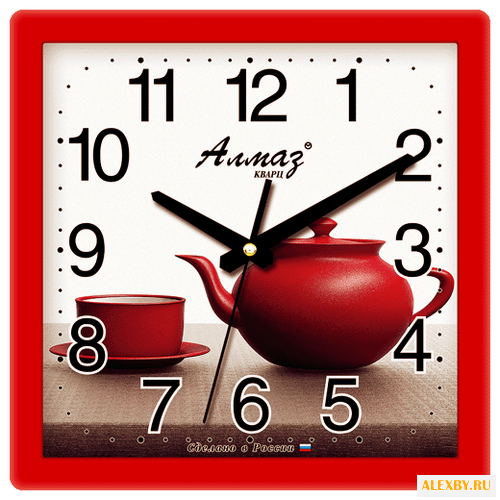 Часы настенные кварцевые Алмаз