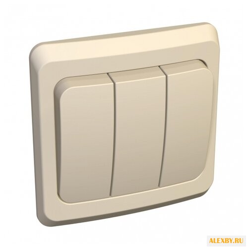Выключатель 3х1-полюсный