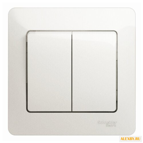 Выключатель 2х1-полюсный