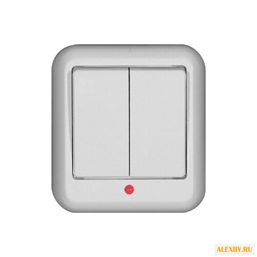 Выключатель 2х1-полюсный