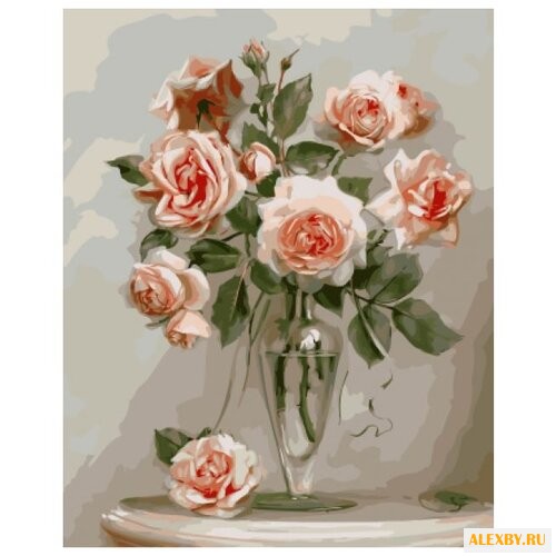 Molly Картина по номерам Розы в