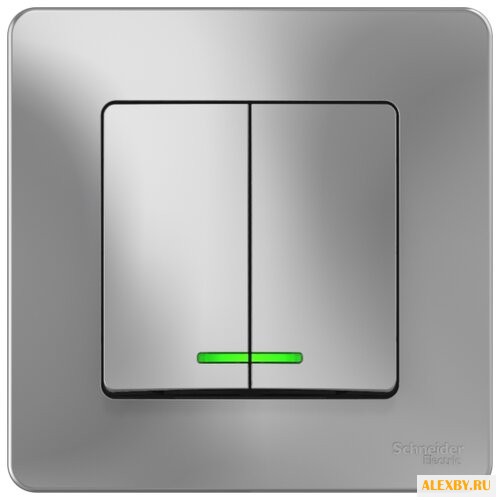 Выключатель 2х1-полюсный