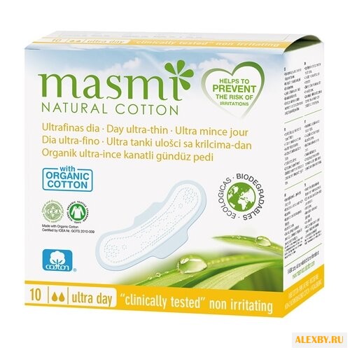 Masmi прокладки ежедневные