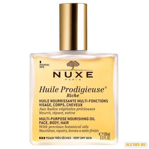 Масло для тела Nuxe Сухое