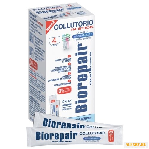 Biorepair 4-action mouthwash in