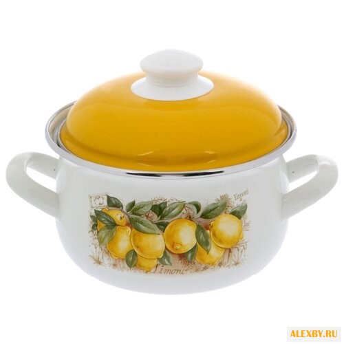 Кастрюля Интерос Лимоны 31 л