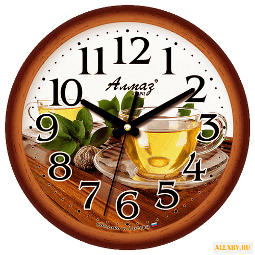Часы настенные кварцевые Алмаз