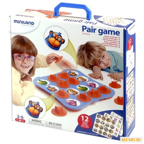 Настольная игра Miniland Парные