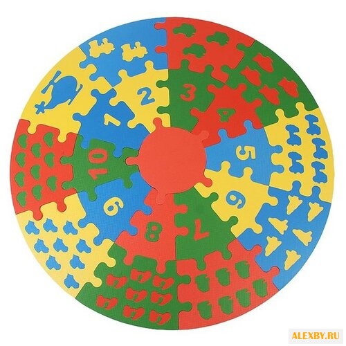Коврик-пазл ЭкоПолимеры Круг