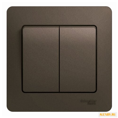 Выключатель 2х1-полюсный