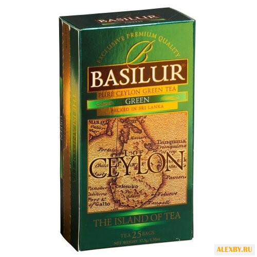 Чай зеленый Basilur The island