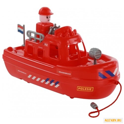 Катер Полесье Патруль в сетке