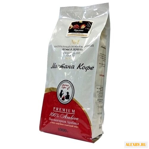 Кофе в зернах Монтана Пралине