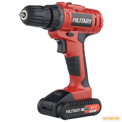 Дрель-шуруповерт MILITARY CD18Li