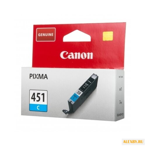 Картридж Canon CLI-451C 6524B001