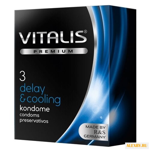 Презервативы VITALIS Delay &