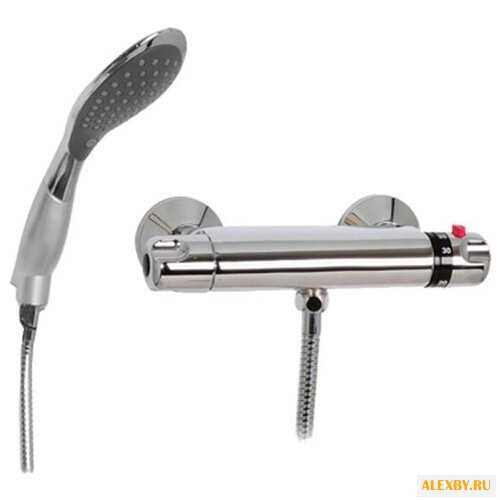 Термостатический двухрычажный