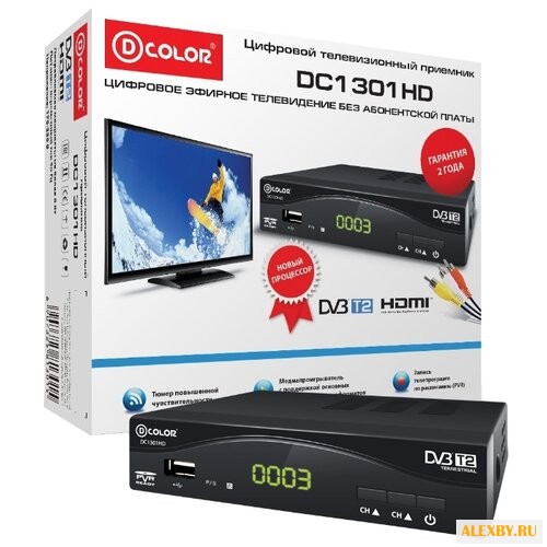 TV-тюнер D-COLOR DC1301HD