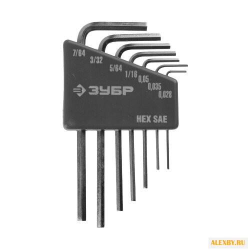 Набор имбусовых ключей ЗУБР
