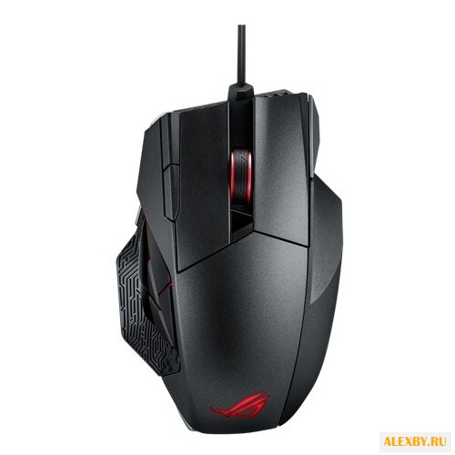 Мышь ASUS ROG Spatha Black USB
