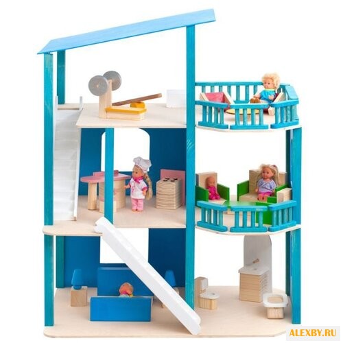 PAREMO кукольный домик Лазурный