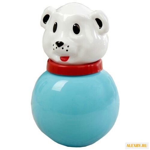 Неваляшка Пластмастер Медведь