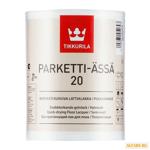 Лак Tikkurila Parketti Assa 20