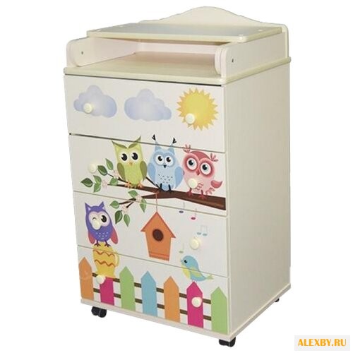 Пеленальный комод Антел Ульяна